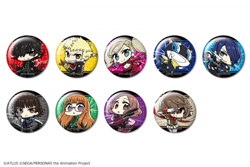 グッズ バッチ ペルソナ5 トレーディング缶バッジ アニメイト