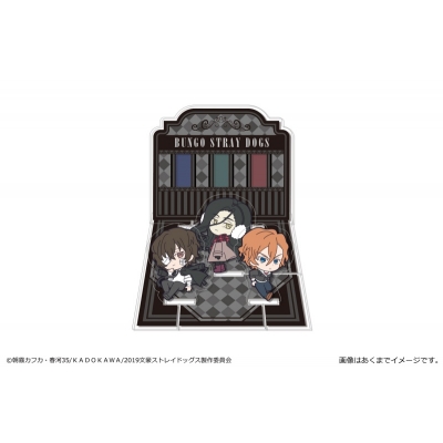 【グッズ-スタンドポップ】文豪ストレイドッグス アクリルジオラマスタンドVol.2 02 太宰治&中原中也&蘭堂