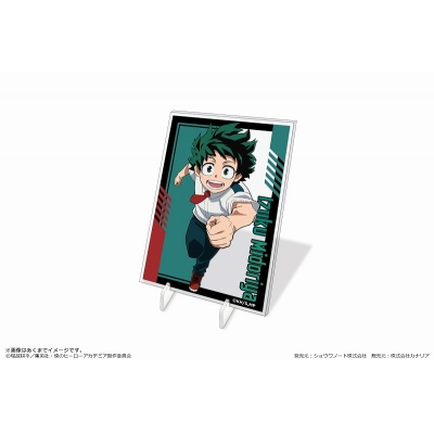 【グッズ-置きもの】僕のヒーローアカデミア パネルスタンドmini 01 Ver.夏服ダッシュ 緑谷出久