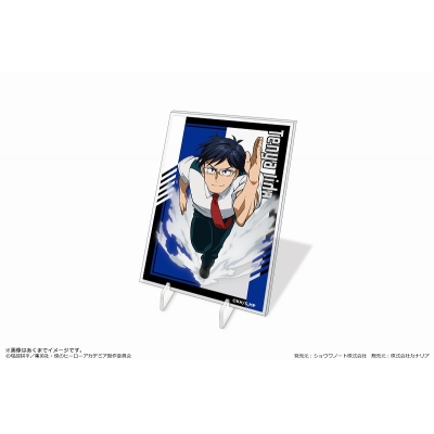 【グッズ-置きもの】僕のヒーローアカデミア パネルスタンドmini 04 Ver.夏服ダッシュ 飯田天哉