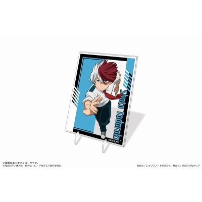 【グッズ-置きもの】僕のヒーローアカデミア パネルスタンドmini 05 Ver.夏服ダッシュ 轟焦凍