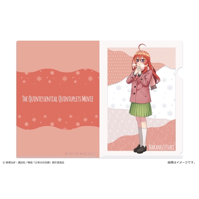 【グッズ-クリアファイル】映画「五等分の花嫁」 クリアファイル Ver. Winter snow 05 中野五月