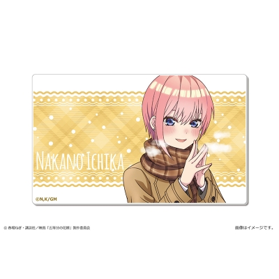 【グッズ-バッチ】映画「五等分の花嫁」 プレートバッジ Ver. Winter snow 01 中野一花