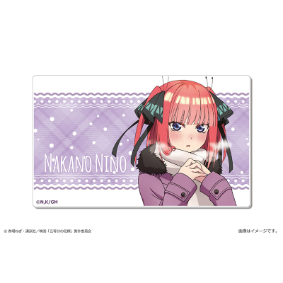 【グッズ-バッチ】映画「五等分の花嫁」 プレートバッジ Ver. Winter snow 02 中野二乃