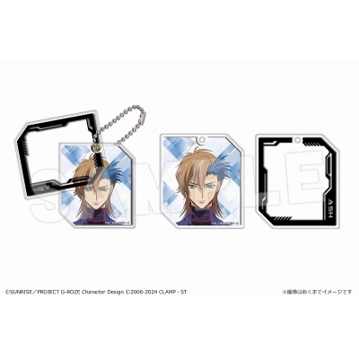 【グッズ-キーホルダー】コードギアス 奪還のロゼ アクリルスライドキーホルダー 02 アッシュ