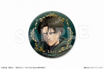 進撃の巨人 リヴァイ プリンスホテル 2種 10個 描き下ろし メタル缶 
