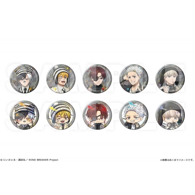 【グッズ-バッチ】TVアニメ『WIND BREAKER』 トレーディングホログラム缶バッジ Ver. Y2Kスタイル