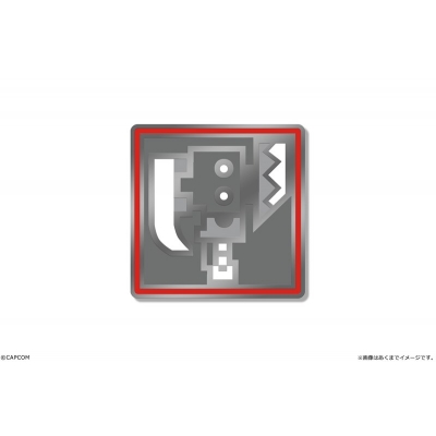 【グッズ-ピンバッチ】モンスターハンターワイルズ メタルピンズ 09 スラッシュアックス