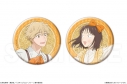 【グッズ-バッチ】スキップとローファー グリッター缶バッジセット 02 美津未&志摩Bの画像