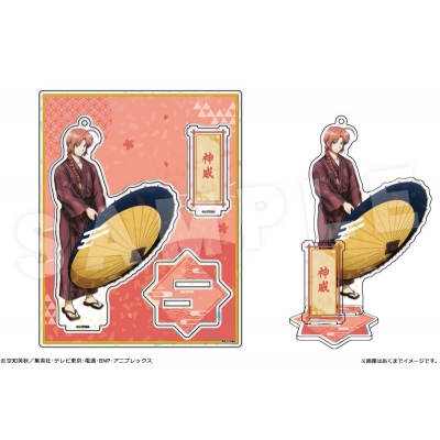 【グッズ-スタンドポップ】銀魂 ホログラムアクリルフィギュア Ver. 雪月風花 06 神威