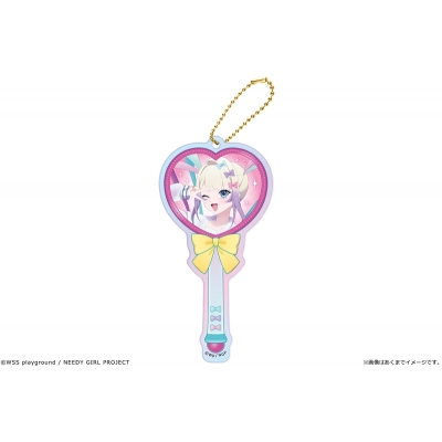 【グッズ-キーホルダー】アニメ「NEEDY GIRL OVERDOSE」 オーロラアクリルステッキキーホルダー 01 超てんちゃん
