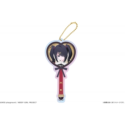 【グッズ-キーホルダー】アニメ「NEEDY GIRL OVERDOSE」 オーロラアクリルステッキキーホルダー 02 あめちゃん