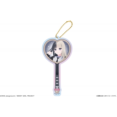 【グッズ-キーホルダー】アニメ「NEEDY GIRL OVERDOSE」 オーロラアクリルステッキキーホルダー 03 かちぇ