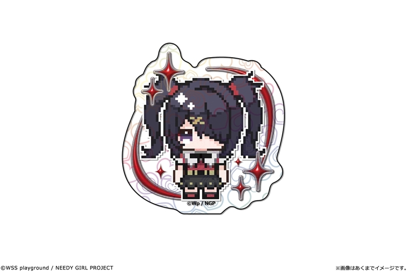 【グッズ-ステッカー】アニメ「NEEDY GIRL OVERDOSE」 kawabit ホログラムステッカー 02 あめちゃん