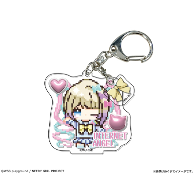 【グッズ-キーホルダー】アニメ「NEEDY GIRL OVERDOSE」 kawabit アクリルキーホルダー 01 超てんちゃん