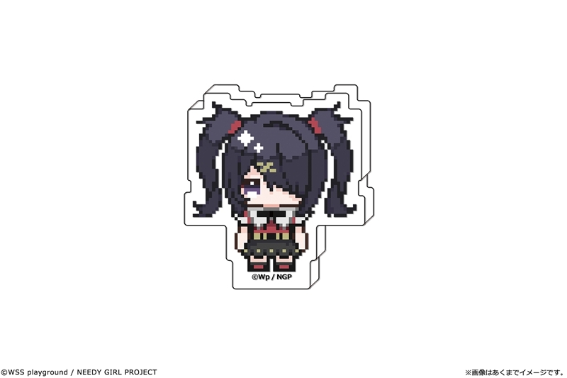 【グッズ-スタンドポップ】アニメ「NEEDY GIRL OVERDOSE」 kawabit アクリルブロックフィギュア 02 あめちゃん