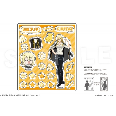 【グッズ-スタンドポップ】TVアニメ『銀魂』 アクリルフレークパーツ Ver. 性別逆転篇 03 近藤ゴリ子