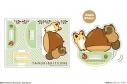 【グッズ-スタンドポップ】タヌキとキツネ ゆらゆらアクリルスタンド タヌキ&キツネ Bの画像