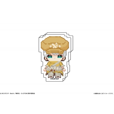 【グッズ-置きもの】Dr.STONE kawabit アクリルブロックフィギュア 05 西園寺羽京