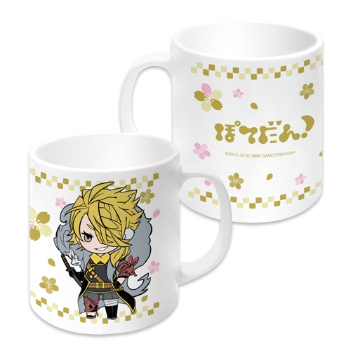 グッズ マグカップ 刀剣乱舞 Online ぽてだん カラーマグカップ08 獅子王 アニメイト