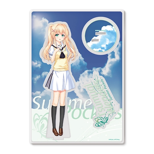 グッズ スタンドポップ Summer Pockets アクリルキャラスタンドd 紬 アニメイト