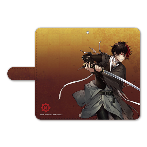 グッズ カバーホルダー 刀剣乱舞 Online 手帳型モバイルフォンケース フリーサイズ 78 肥前忠広 アニメイト