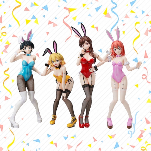 美少女フィギュア】彼女、お借りします 七海麻美 バニーVer. 1/4 完成 