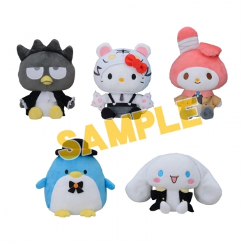 グッズ-ぬいぐるみ】文豪ストレイドッグス×サンリオキャラクターズ 