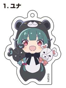 グッズ キーホルダー くまクマ熊ベアー デフォルメアクリルキーホルダーコレクション アニメイト