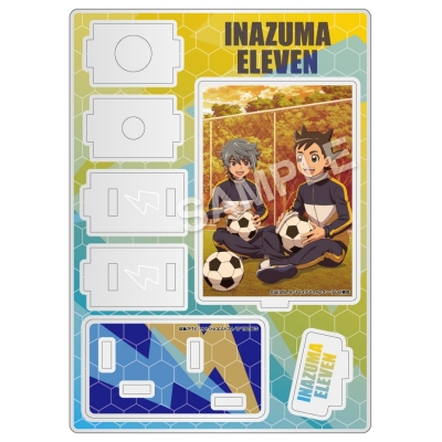 【グッズ-ペン立て】イナズマイレブン 活動録あしすたんど 稲森明日人&氷浦貴利名