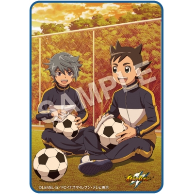 【グッズ-タオル】イナズマイレブン 活動録 ブランケット 稲森明日人&氷浦貴利名