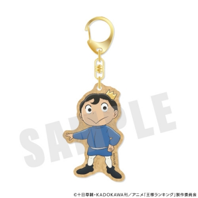 【グッズ-キーホルダー】王様ランキング ウッドキーホルダー 01.ボッジ