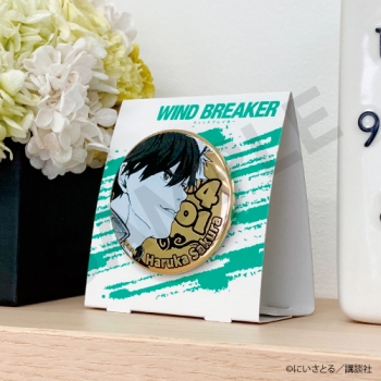 グッズ-バッチ】WIND BREAKER バースデイ メタル缶バッジ 05.梶蓮 