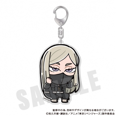 【グッズ-キーホルダー】東京リベンジャーズ りべんじゃーず ぶくぶ えくすとら おおきめアクリルキーホルダー 三途春千夜