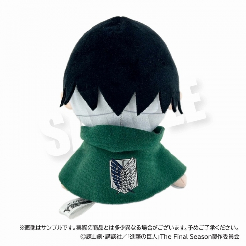 グッズ-ぬいぐるみ】進撃の巨人 Pluppy ぬいぐるみ 02.リヴァイ 
