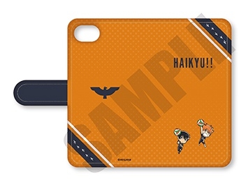 グッズ カバーホルダー ハイキュー 手帳型スマホケース Iphone11 A 日向 影山 アニメイト