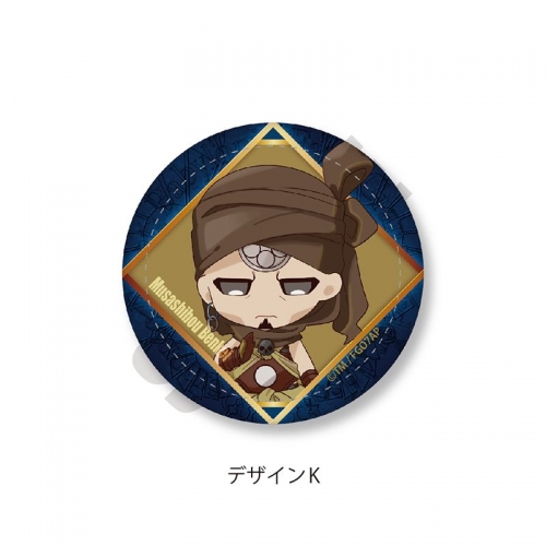 グッズ バッチ Fate Grand Order 絶対魔獣戦線バビロニア レザーバッジ K 武蔵坊弁慶 アニメイト