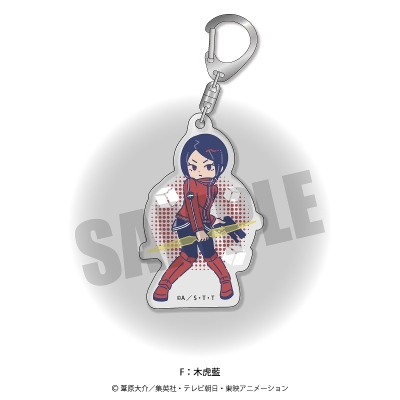 【グッズ-キーホルダー】ワールドトリガー れとぽぷ 第4弾 アクリルキーホルダー F 木虎藍