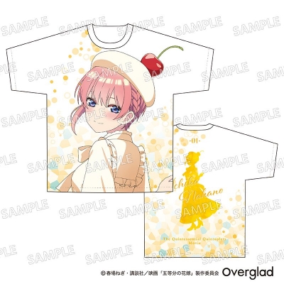 【グッズ-Tシャツ】映画「五等分の花嫁」 フルグラフィックTシャツL クリームソーダver.(中野一花)