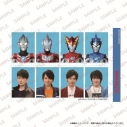 【グッズ-ステッカー】ウルトラマン 証明写真風ステッカー ニュージェネレーションウルトラマン vol.2【再販】の画像