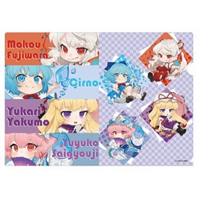 グッズ クリアファイル 東方project クリアファイル 4 アニメイト