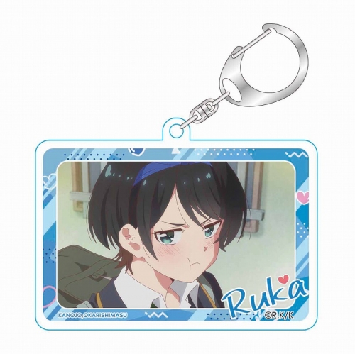 グッズ キーホルダー 彼女 お借りします 場面写アクリルキーホルダー 更科瑠夏b アニメイト