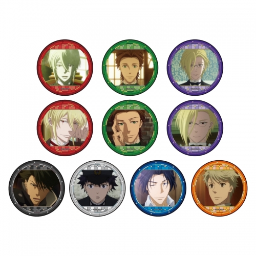 グッズ バッチ 憂国のモリアーティ 場面写トレーディング缶バッジ アニメイト