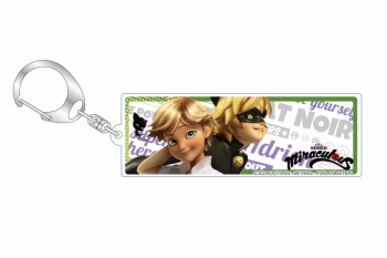 グッズ-キーホルダー】ミラキュラス レディバグ&シャノワール 