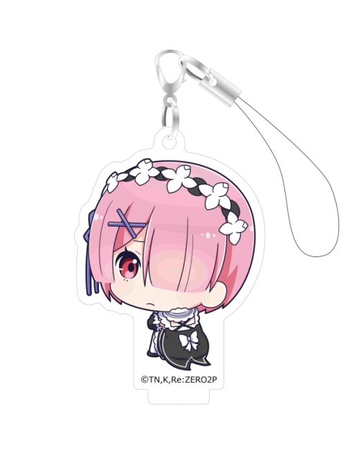 グッズ チャーム Re ゼロから始める異世界生活 ボッチくんシリーズ アクリルスタンドチャーム ラム アニメイト
