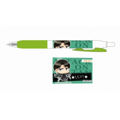 グッズ ボールペン 進撃の巨人 ちみキャラ サラサ リヴァイ アニメイト グッズ ボールペン 進撃の巨人 ちみキャラ サラサ リヴァイ アニメイト