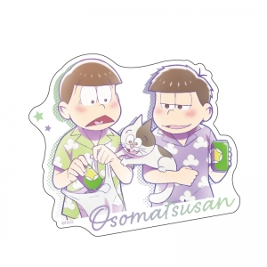 グッズ キーホルダー おそ松さん 描き下ろし チョロ松 一松 夏 アクリルキーホルダー アニメイト グッズ キーホルダー おそ松さん 描き下ろし チョロ松 一松 夏 アクリルキーホルダー アニメイト