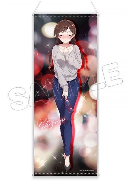グッズ-タペストリー】彼女、お借りします 描き下ろしほぼ等身大 