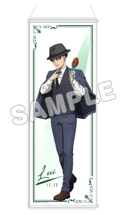 グッズ-タペストリー】進撃の巨人 描き下ろしほぼ等身大タペストリー  