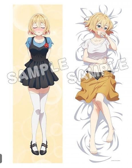 グッズ-ピローケース】彼女、お借りします 描き下ろし抱き枕カバー  